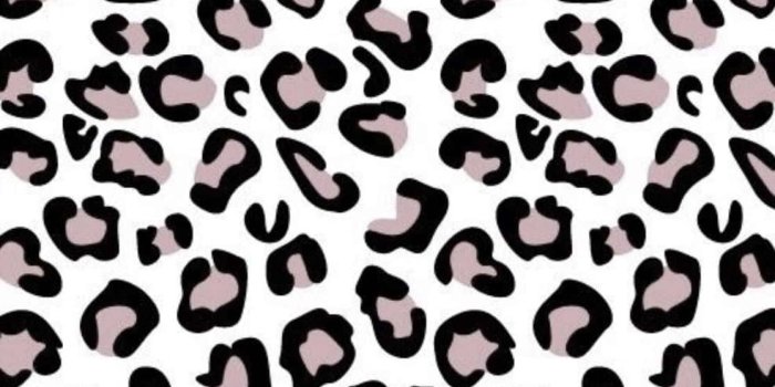 1117x1900 Download White Leopard Print Artwork Wallpaper | Wallpapers.com