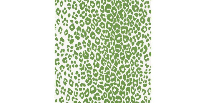 1200x1200 Schumacher Iconic Leopard Green Wallpaper | DecoratorsBest