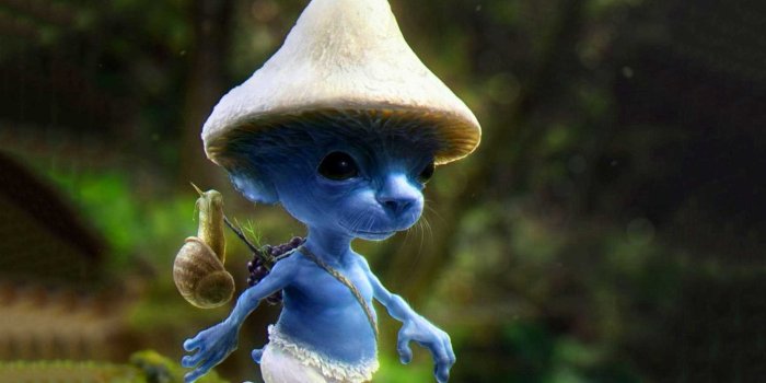 1920x1080 Smurf Cat Wallpaper - iXpap