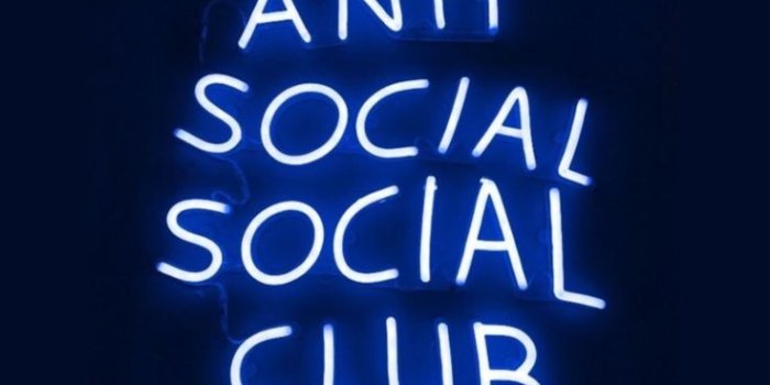 736x1308 Anti Social Club Wallpaper 1 | Black and blue wallpaper, Blue aesthetic  dark, Blue aesthetic pastel