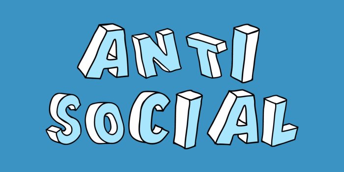 1949x3463 Blue AntiSocial Wallpaper in 2023 | Blue aesthetic tumblr, Blue and white  wallpaper, Socials wallpaper