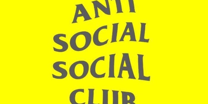 720x1280 Download Anti Social Social Club Yellow Wallpaper | Wallpapers.com
