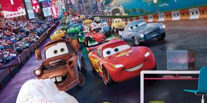 1323x1200 Disney Cars wallpaper mural in giant size 360x270cm Lightning Mcqueen photo  wall | eBay