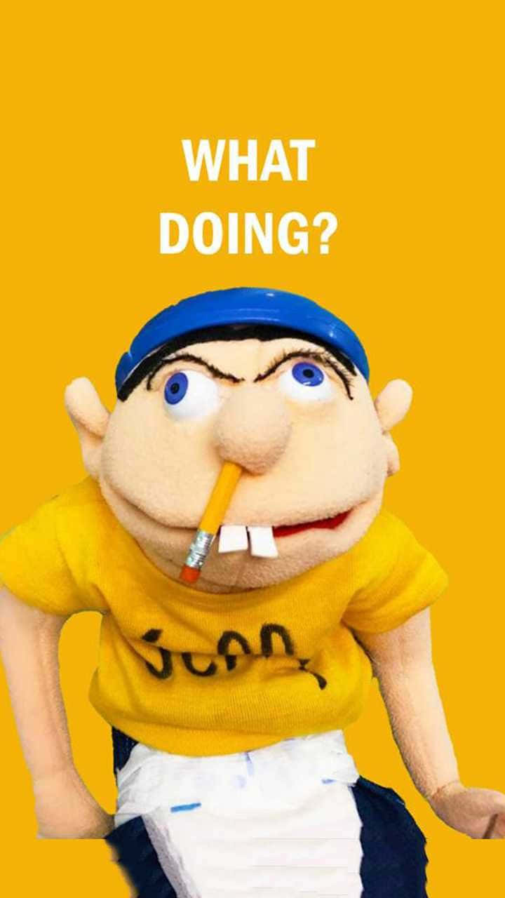 720x1280 Download Jeffy What Doing Art Wallpaper | Wallpapers.com