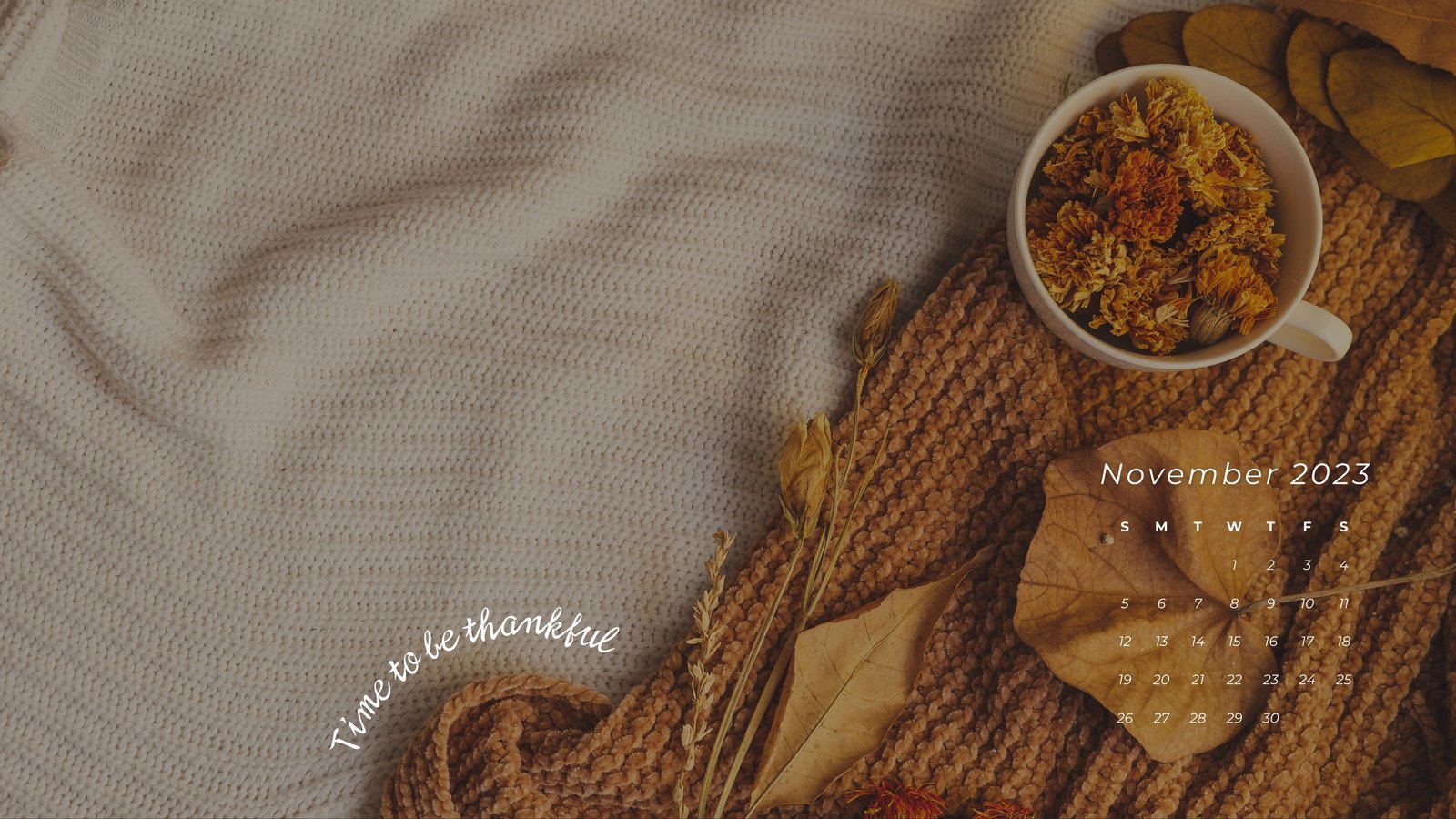 1600x900 Free to edit Thanksgiving desktop wallpaper templates | Canva