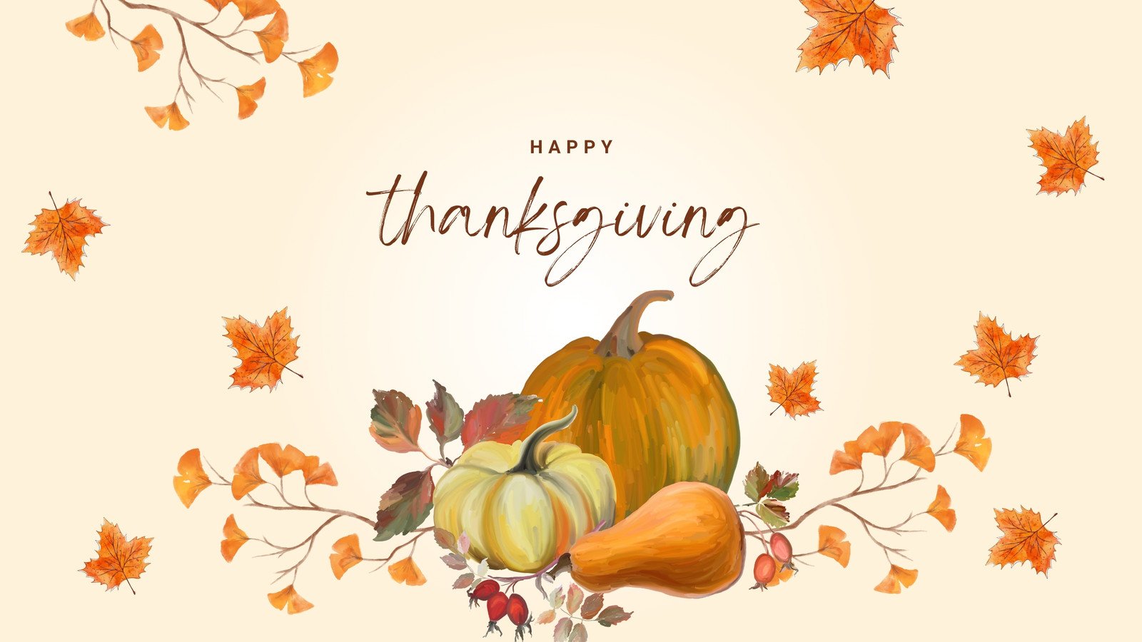 1600x900 Free to edit Thanksgiving desktop wallpaper templates | Canva