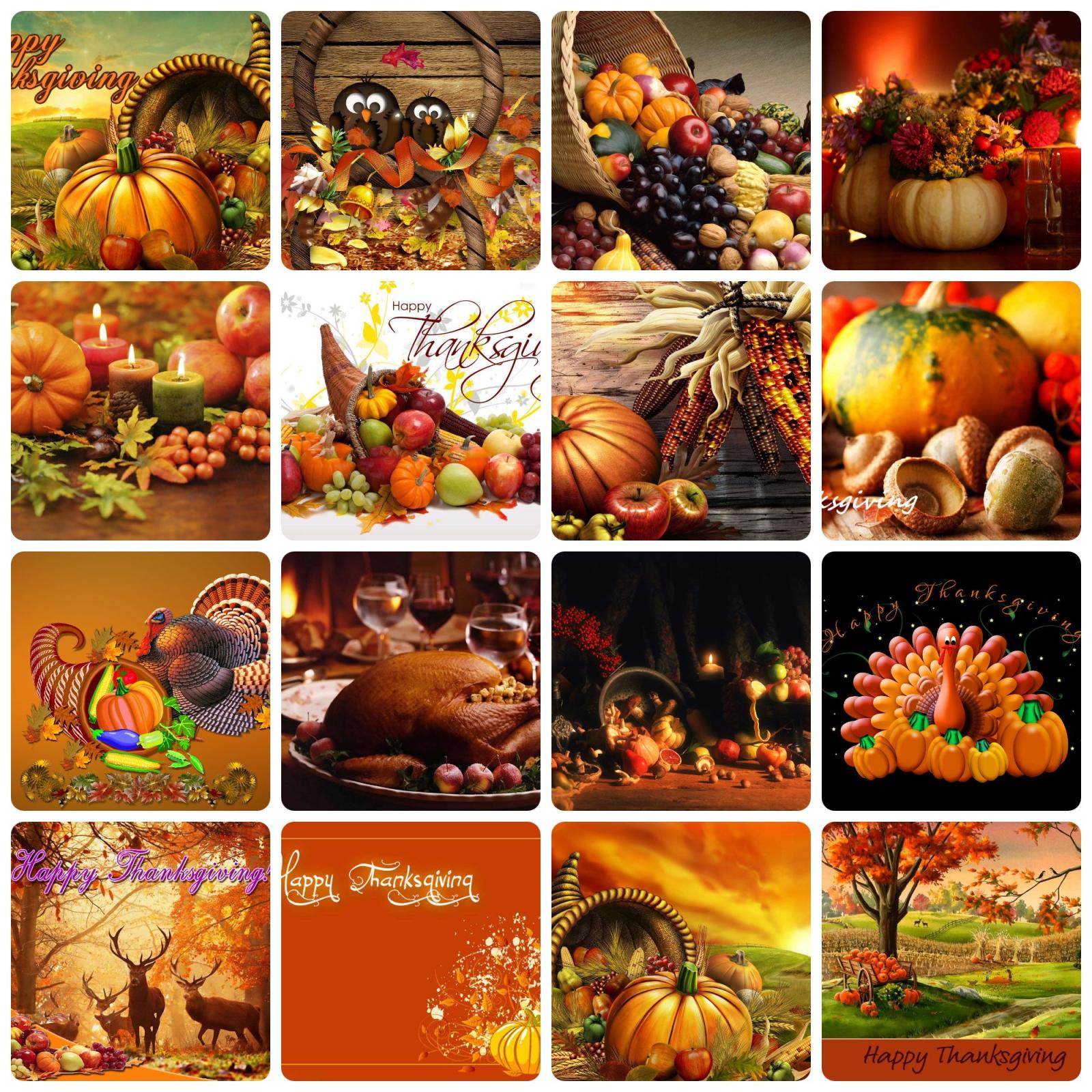 2000x2000 Happy Thanksgiving 2023 Wallpapers