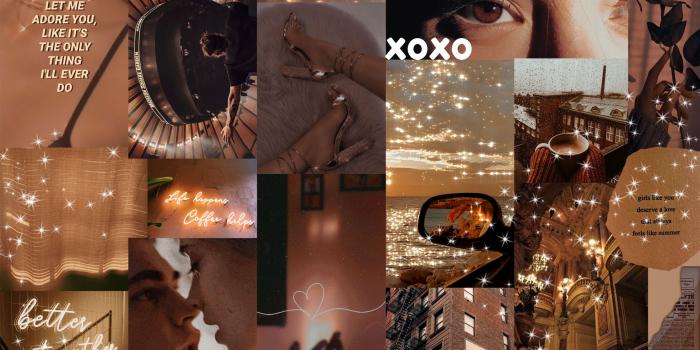 1970x1370 Brown Collage Wallpapers : Caramel Brown Collage 1 - Fab Mood | Wedding  Colours, Wedding Themes, Wedding colour palettes