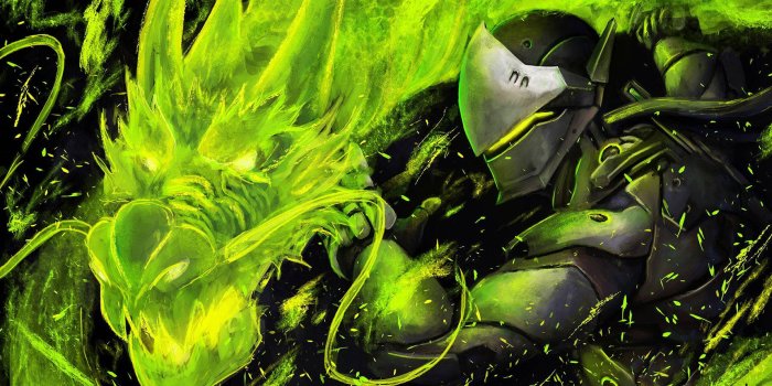 1920x1080 Download The Might of Genji Unleashed Wallpaper | Wallpapers.com