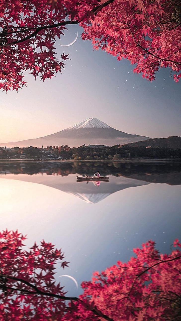 728x1294 Mount fuji Wallpapers Download | MobCup