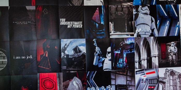 956x1200 Dark Side Aesthetic Wall Collage - Archive Sunday