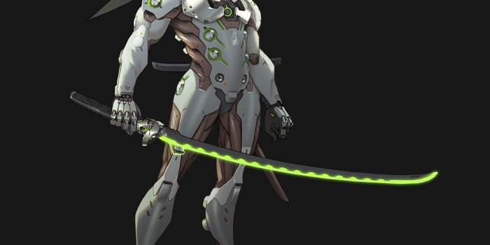 1242x2208 iPhone11papers.com | iPhone11 wallpaper | as31-overwatch-genji -dark-art-illustration-game