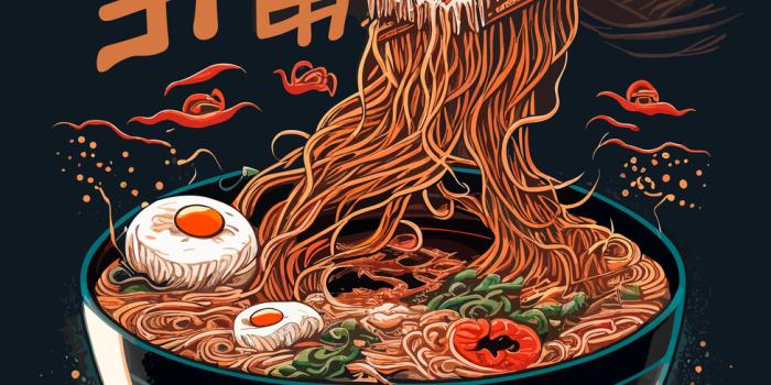 975x1300 Japanese ramen Wall Mural | Buy online at Europosters