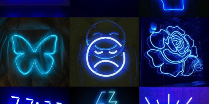 1200x1200 aesthetic | Neon wallpaper, Blue wallpaper iphone, Dark blue wallpaper