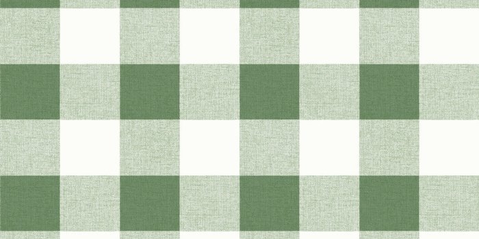 1200x1120 Beach House Picnic Plaid Wallpaper - Green – US Wall Decor