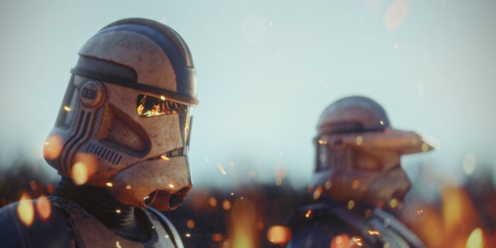 2538x1080 Mobile wallpaper: Star Wars, Sci Fi, Clone Trooper, 1535280 download the  picture for free.