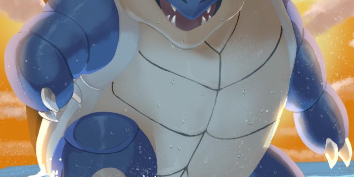 1500x2318 OC] Blastoise! : r/pokemon