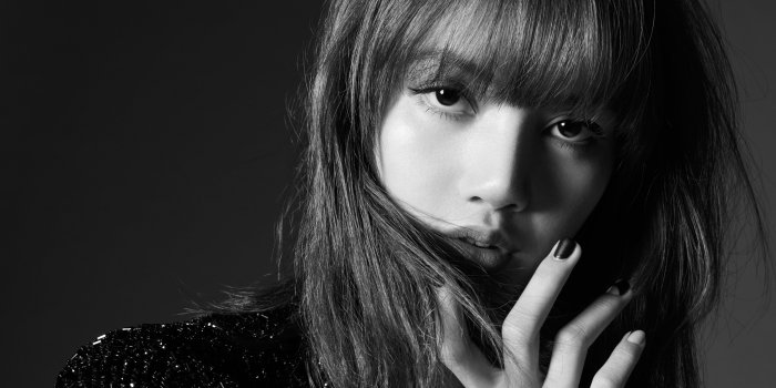 4480x2520 Lisa Wallpaper 4K, Monochrome, Blackpink