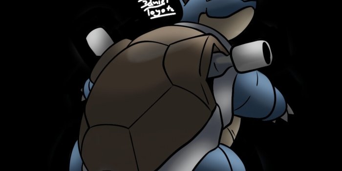 1080x1920 ArtStation - Blastoise - Pokemon