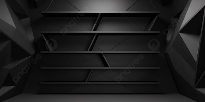 1200x673 3d Black Bookshelf Background, Modern Design Illustration, 3d Rendering  Illustration Of Black Empty Shelf On Wall With Abstract Platonic, Hd  Photography Photo Background Image And Wallpaper for Free Download