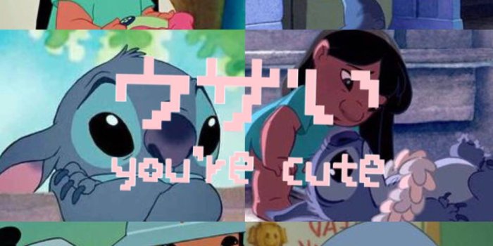 960x1920 Download You're Cute Lilo And Stitch Wallpaper | Wallpapers.com