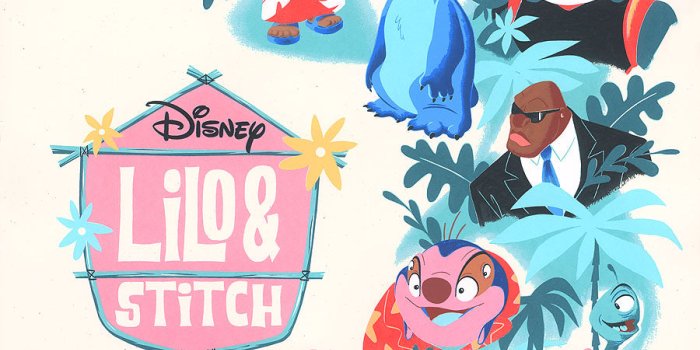 900x1200 Lilo & Stitch by Daniel Arriaga – Cyclops Print Works