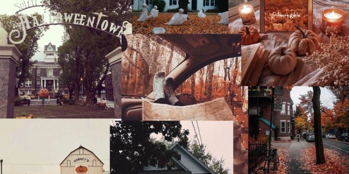 749x1332 25 Autumn Collage Aesthetic Wallpapers