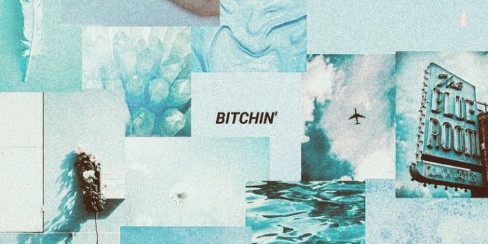 736x1308 ocean #blue #aesthetic #collage #wallpaper | Butterfly wallpaper backgrounds,  Collage background, Aesthetic iphone wallpaper