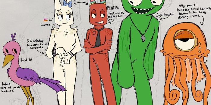 2048x1536 gm Garten of BanBan community. Peep my redesigns : r/gartenofbanban