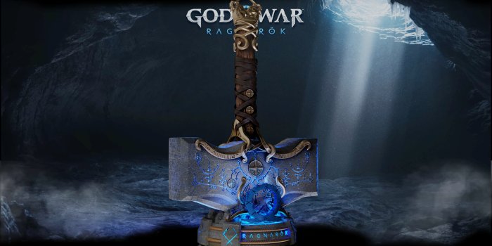 1920x1080 ArtStation - MJOLNIR GOD OF WAR RAGNAROK EDITION