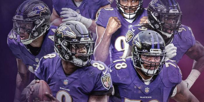 1080x1920 Download Baltimore Ravens Purple Iphone Wallpaper | Wallpapers.com