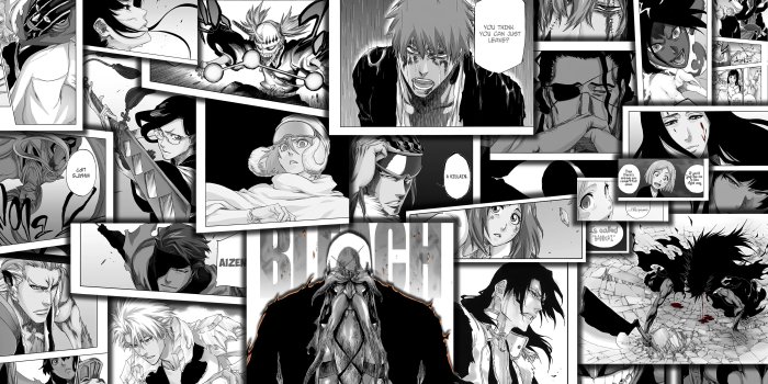 3641x2048 Made this collage for my laptop wallpaper, I thought some of you guys might  like it, 4K 3641x2048 : r/bleach