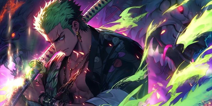 1920x1080 Zoro Oni Katana One Piece Live Wallpaper - MoeWalls