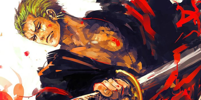 1920x1080 Download Red Aura One Piece Zoro 4k Wallpaper | Wallpapers.com
