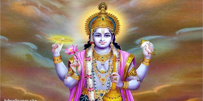 1920x1080 Download Hindu God Vishnu Wallpaper | Wallpapers.com