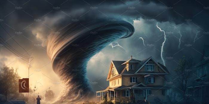 1820x1213 Tornado storm destroying houses – MasterBundles