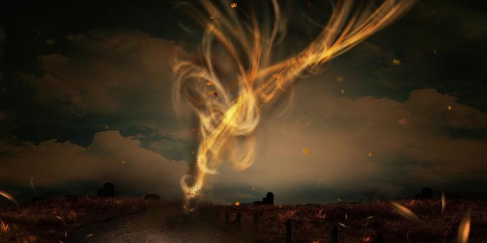 1920x1200 Fire Tornado Wallpapers