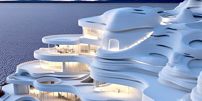1500x1000 Pamukkale Serenity Suites showcases futuristic and fluid architectural forms