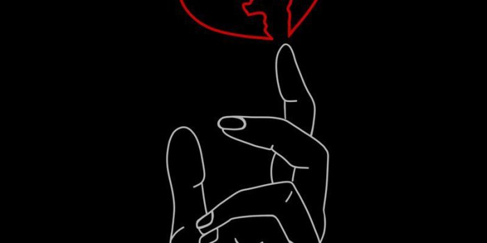 800x1280 Broken Heart Wallpaper - EnWallpaper