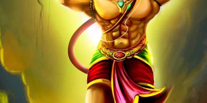 1284x2778 Hanuman 4k Cave iPhone Wallpapers Free Download