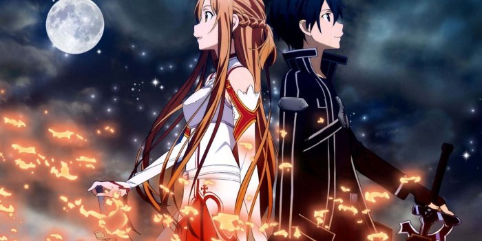 1807x1080 Download Sword Art Online's Yuuki Asuna in Battle Stance Wallpaper |  Wallpapers.com