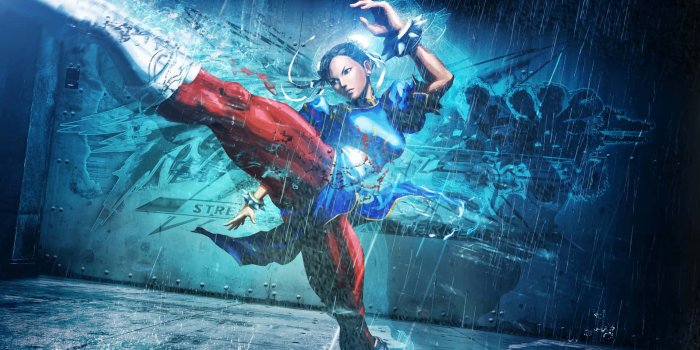 1920x1200 Download Street Fighter 4k Chun-li Lightning Kick Wallpaper | Wallpapers.com