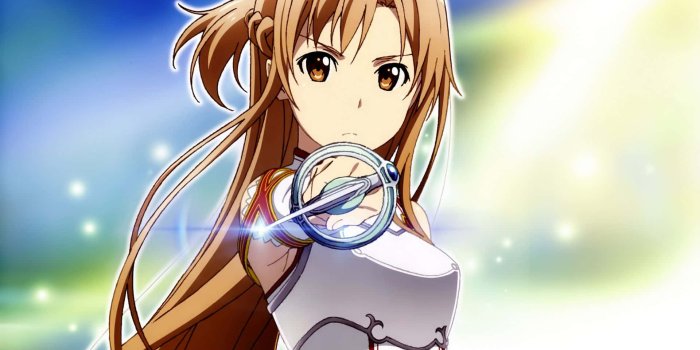 1920x1200 Download Yuuki Asuna - Sword Art Online Warrior Wallpaper | Wallpapers.com
