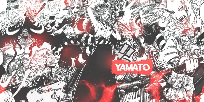 1920x1080 collage, manga, One Piece, Yamato (One Piece), Kaido, anime girls,  DinocoZero | 1920x1080 Wallpaper - wallhaven.cc