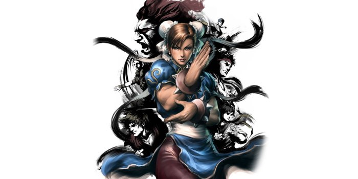 1920x1080 Download Street Fighter Chun Li Minimalist Wallpaper | Wallpapers.com