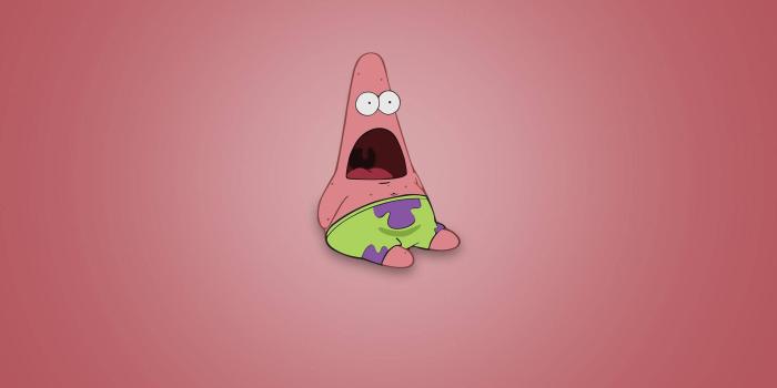 1920x1200 Download Patrick Star is always up to no good Wallpaper | Wallpapers.com