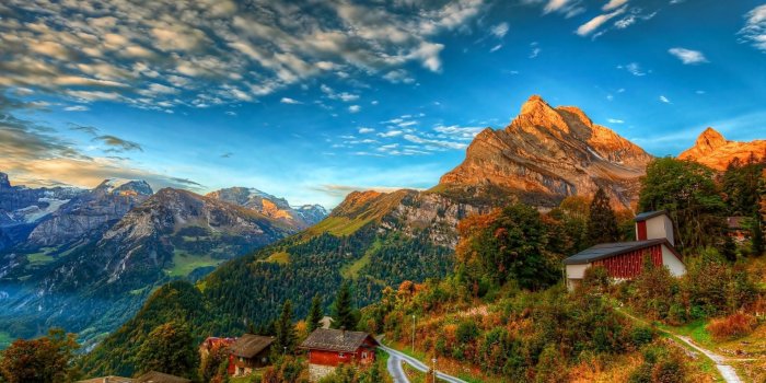1920x1080 mountains Switzerland Alps Nature wallpaper - KDE Store