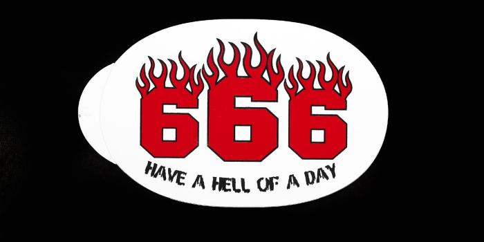 1365x2048 666 Sticker - 415 Clothing, Inc.