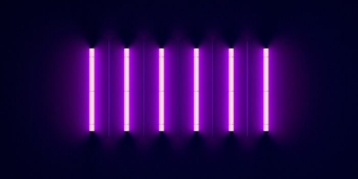 1336x768 Neon Lights Purple - Wallpapers