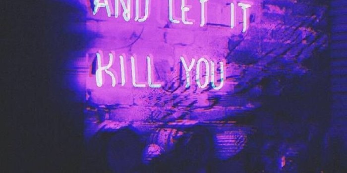 750x1334 Neon Purple Aesthetic Wallpaper Download | MobCup